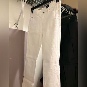 AG Adriano Goldschmied Off-White Denim Jeans